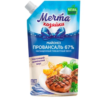 Mechta Majoneesi 350ml Provansal kalorit ja ravintosisältö