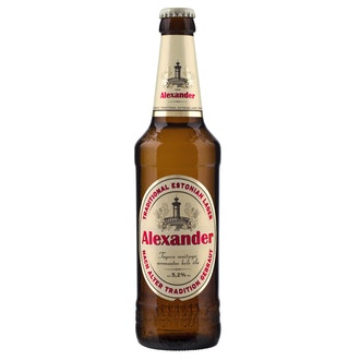 Alexander lager 5,2% 0,5l kalorit ja ravintosisältö - 43 kcal