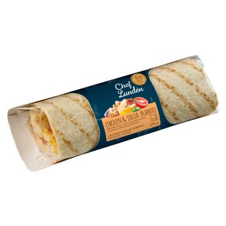 Chef Lundén kana salsa burrito 275g kalorit ja ravintosisältö - 197 kcal