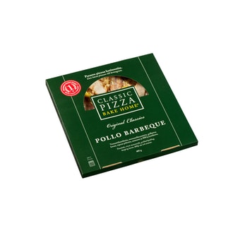 Classic pizza kana-pekoni BBQ 405g kalorit ja ravintosisältö - 198 kcal