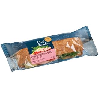 Chef Lunden Kinkku-juustopatonki 200g kalorit ja ravintosisältö