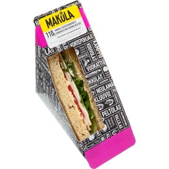 Makula Kinkku-juustosandwich 110g kalorit ja ravintosisältö