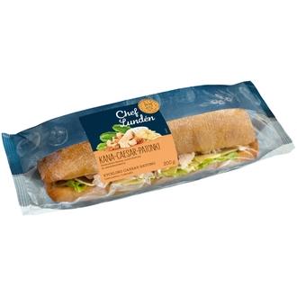 Chef Lunden Kana-caesarpatonki 200g kalorit ja ravintosisältö