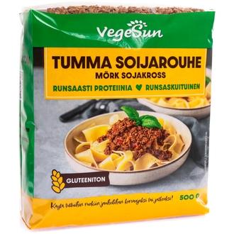 VegeSun soijarouhe tumma 500g kalorit ja ravintosisältö