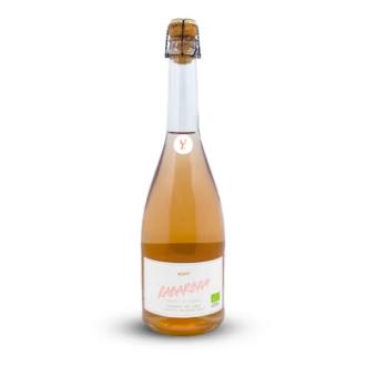 Nudist Rabarbra Rhubarb Sparkling 8% 0,75l luomu kalorit ja ravintosisältö