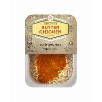 Sakesushi butter chicken 300g kalorit ja ravintosisältö