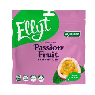 Ellyt kuivattu pehmeä passionhedelmä SP 80g kalorit ja ravintosisältö - 320 kcal