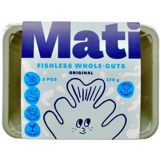 Mati's fishless whole-cuts 170 g kalorit ja ravintosisältö - 91 kcal
