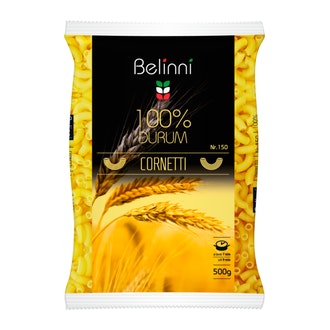 Belinni Cornetti No150 500g kalorit ja ravintosisältö