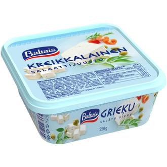 Baltais Kreikkalainen salaattijuusto 250 g kalorit ja ravintosisältö - 880 kcal