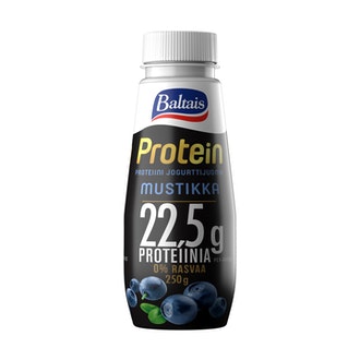 PROTEIN juotava jogurtti 250g mustikka kalorit ja ravintosisältö - 72 kcal