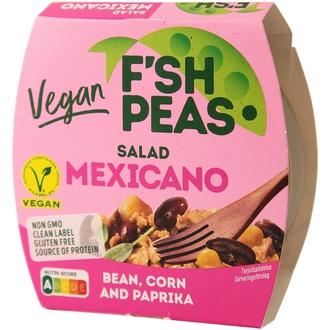 F`SH PEAS Vegan MEXICANO salad 175g kalorit ja ravintosisältö - 185 kcal