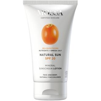 Mossa Natural Sun Spf20 Mineral Aurinkoemulsio 100Ml