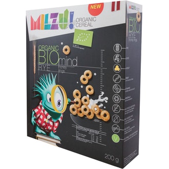 MILZU Luomu ruisrenkaat hunajalla 200g kalorit ja ravintosisältö