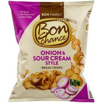 Bon Chance krutonki 120g sourcream-onion kalorit ja ravintosisältö - 492 kcal