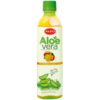 ALEO Aloe Vera juoma Mangon makuinen 500ml kalorit ja ravintosisältö
