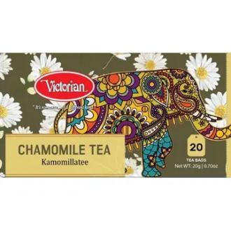 Victorian yrttitee kamomilla 20ps kalorit ja ravintosisältö - 2 kcal