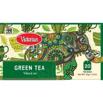 Victorian vihreä tee 20ps kalorit ja ravintosisältö - 2 kcal