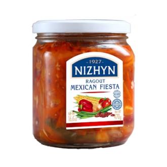 Nizhyn kasvispata meksikol fiesta 470g kalorit ja ravintosisältö - 156 kcal