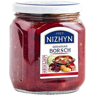 Nizhyn Ukrainalainen borssi 450 g kalorit ja ravintosisältö