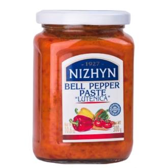 Nizhyn Paprikatahna Lutenica 300g kalorit ja ravintosisältö