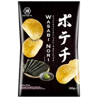 Potechi Wasabi Nori 100g kalorit ja ravintosisältö - 518 kcal