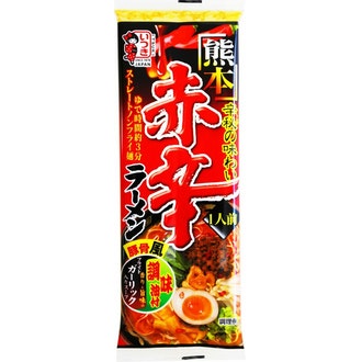 Sahi Trading Itsuki Kumamoto Akakara Ramen nuudeli 103g kalorit ja ravintosisältö - 358 kcal