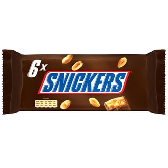 Snickers suklaapatukka 6x50g kalorit ja ravintosisältö