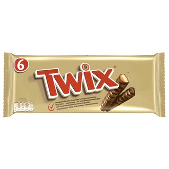 Twix suklaapatukka  6x50g kalorit ja ravintosisältö