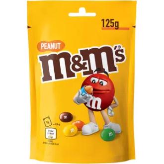 M&M's Peanut 125g kalorit ja ravintosisältö - 526 kcal
