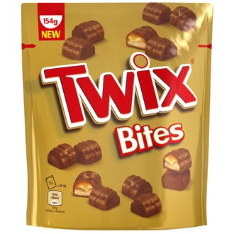 Twix Bites 154g suklaa kalorit ja ravintosisältö