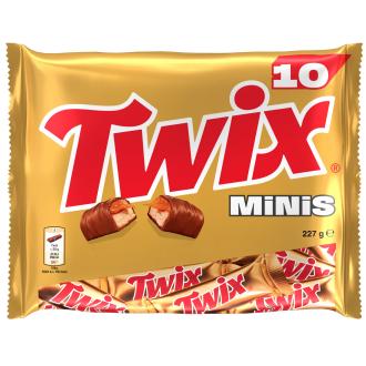 Twix Minis Makeispussi 227g kalorit ja ravintosisältö - 493 kcal
