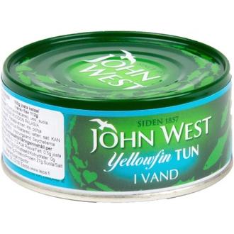 John West Yellowfin tonnikalaviipaleita vedessä 160g/112g kalorit ja ravintosisältö - 113 kcal