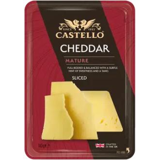 Castello Mature Cheddar viipale 140g kalorit ja ravintosisältö - 416 kcal