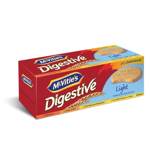 McVities digestive keksi 400g light kalorit ja ravintosisältö