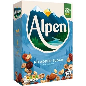 Alpen 560g makeuttamaton mysli kalorit ja ravintosisältö