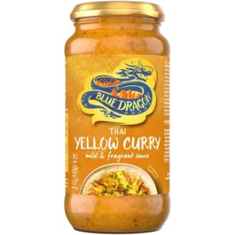 Blue Dragon Yellow Curry ateriakastike 350g kalorit ja ravintosisältö - 118 kcal