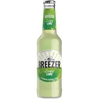 Bacardi Breezer Lime juomasekoitus 4 % 27,5 cl lasiplo kalorit ja ravintosisältö