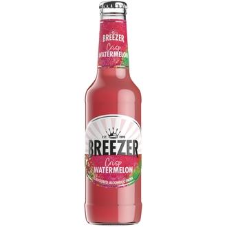 Breezer Watermelon juomasekoitus 27,5 cl lasiplo 4 % kalorit ja ravintosisältö