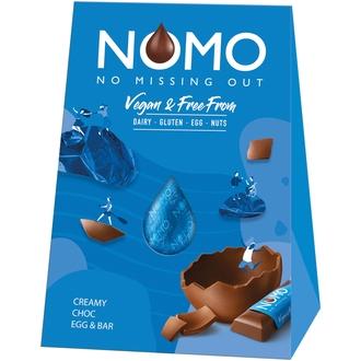 Kinnerton NOMO Vegan & Free From Creamy Pääsiäismuna 148g kalorit ja ravintosisältö - 563 kcal