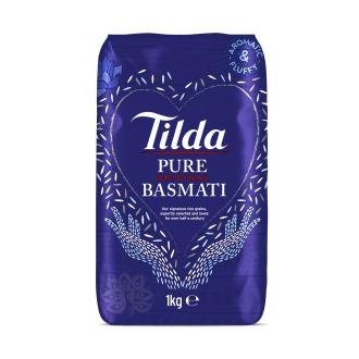 Tilda basmatiriisi 1kg kalorit ja ravintosisältö - 351 kcal