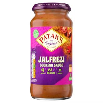 Patak's Jalfrezi ateriakastike 450g kalorit ja ravintosisältö - 66 kcal