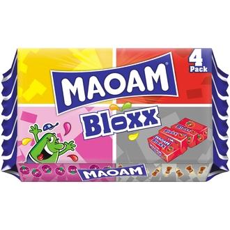 MAOAM Bloxx 4 pack 88g hedelmätoffee kalorit ja ravintosisältö - 409 kcal