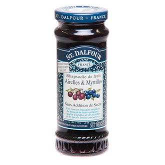 St.Dalfour Karpalo-mustikkahillo 284g kalorit ja ravintosisältö