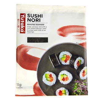 Yutaka Sushi Nori paahdettua merilevää 11g kalorit ja ravintosisältö
