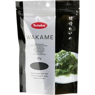 Yutaka Wakame - kuivattu merilevä 40g kalorit ja ravintosisältö