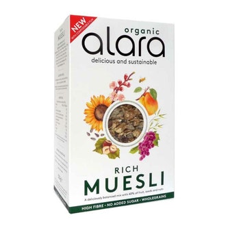 Alara hedelmämysli 500g kalorit ja ravintosisältö