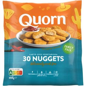 Quorn Nuggets 650g, pakaste kalorit ja ravintosisältö