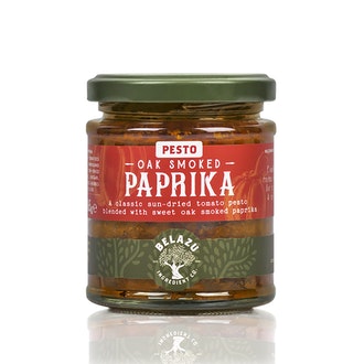Belazu Tomaattipesto savupaprikalla 165g kalorit ja ravintosisältö - 349 kcal