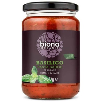 Biona Pastakastike basilika 350g bio kalorit ja ravintosisältö